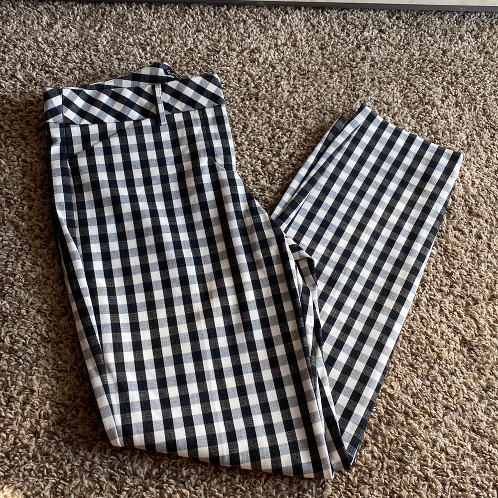 Express- Editor - Size 2r - Black And White Gingh… - image 3